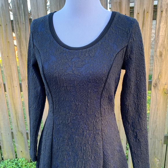 Simply Vera Vera Wang Midnight Blue Dress Sz S - Picture 4 of 8
